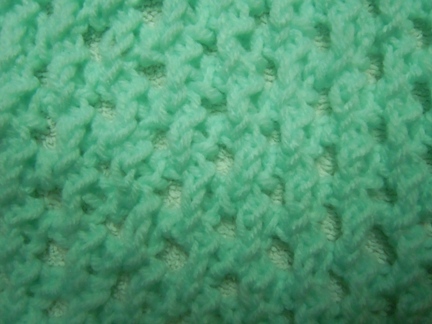 fancy openwork knitting stitch